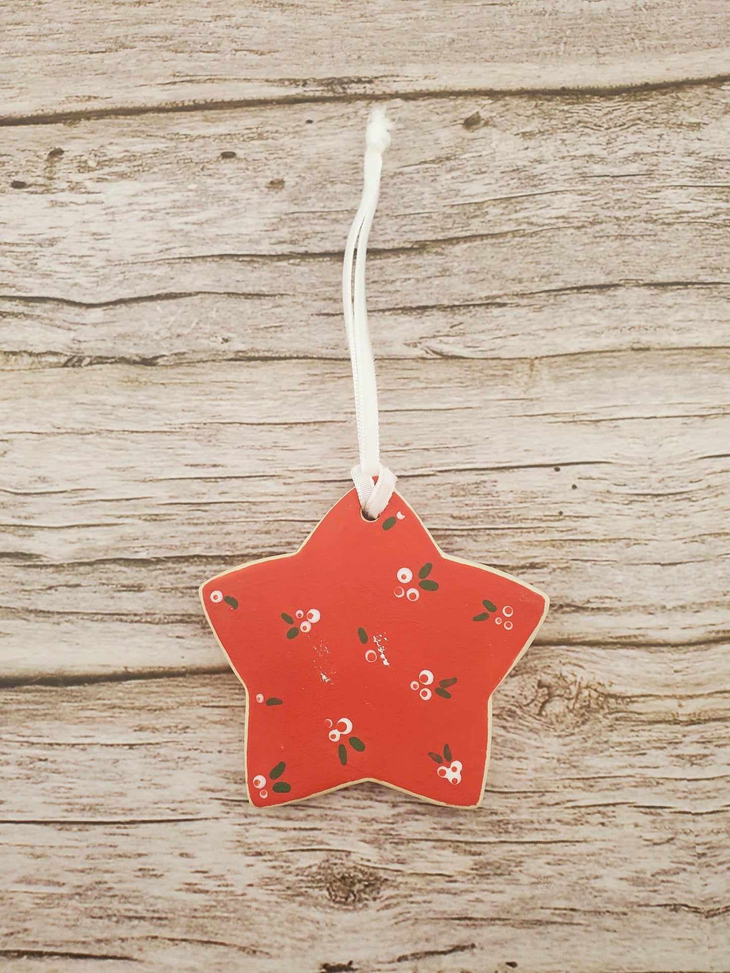 Holt Howard Inspired Starry Eyed Santa Ornament