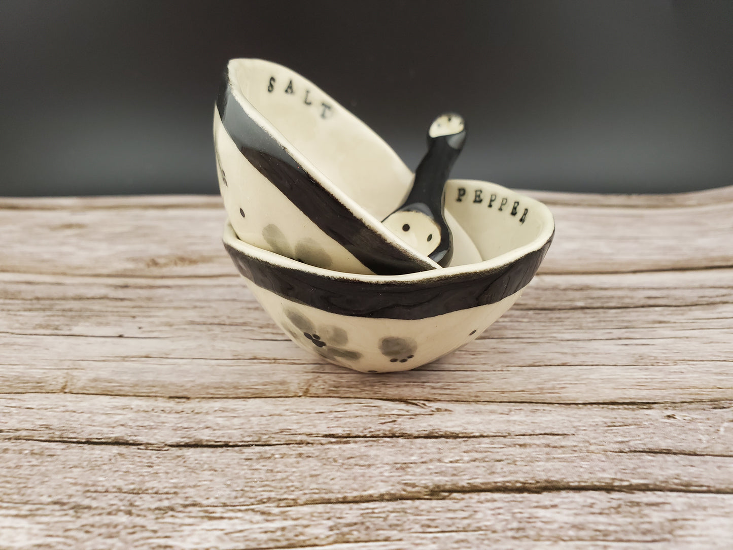 Salt and Pepper cellars