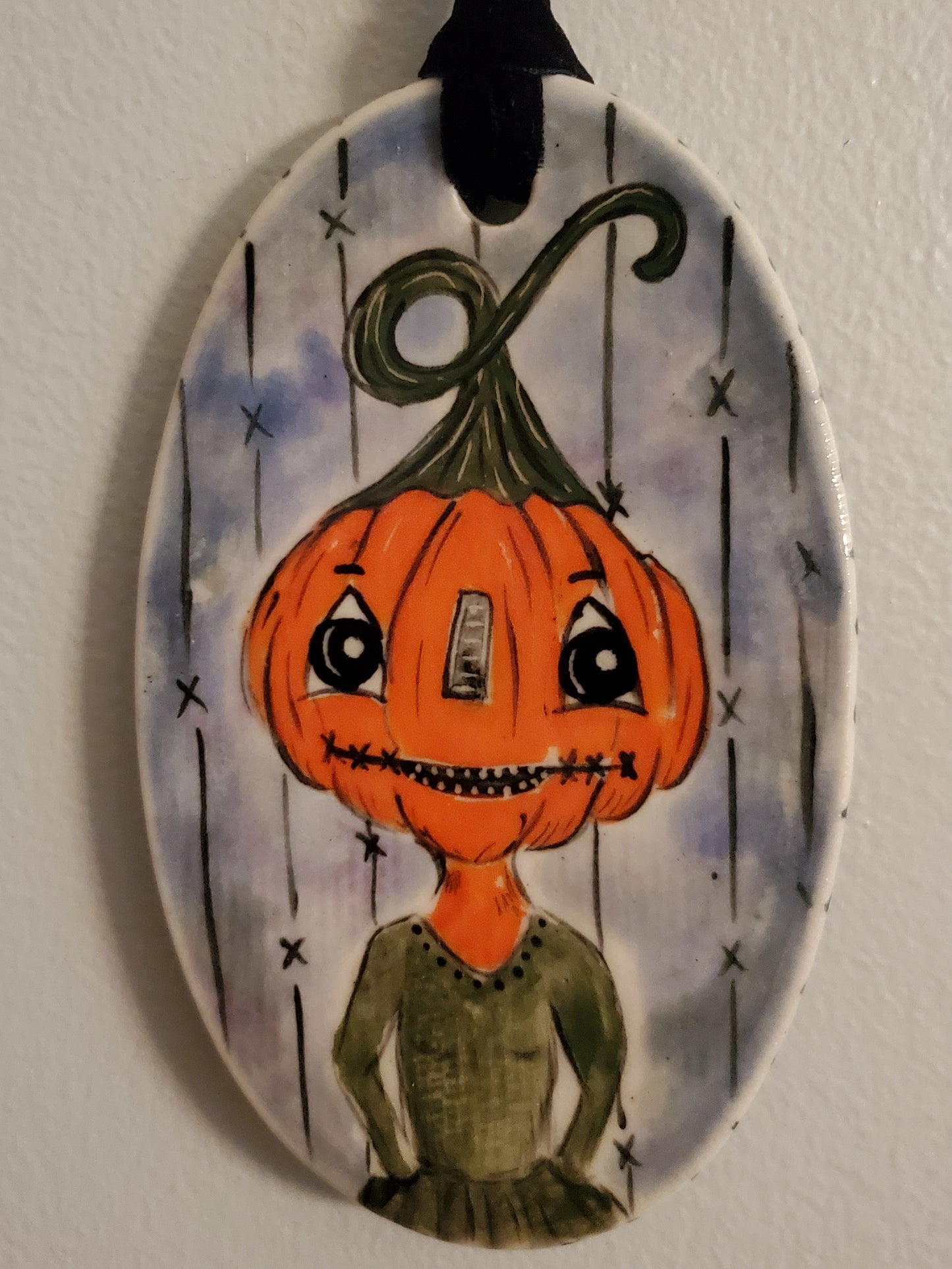 Double Sided Halloween picture / ornament