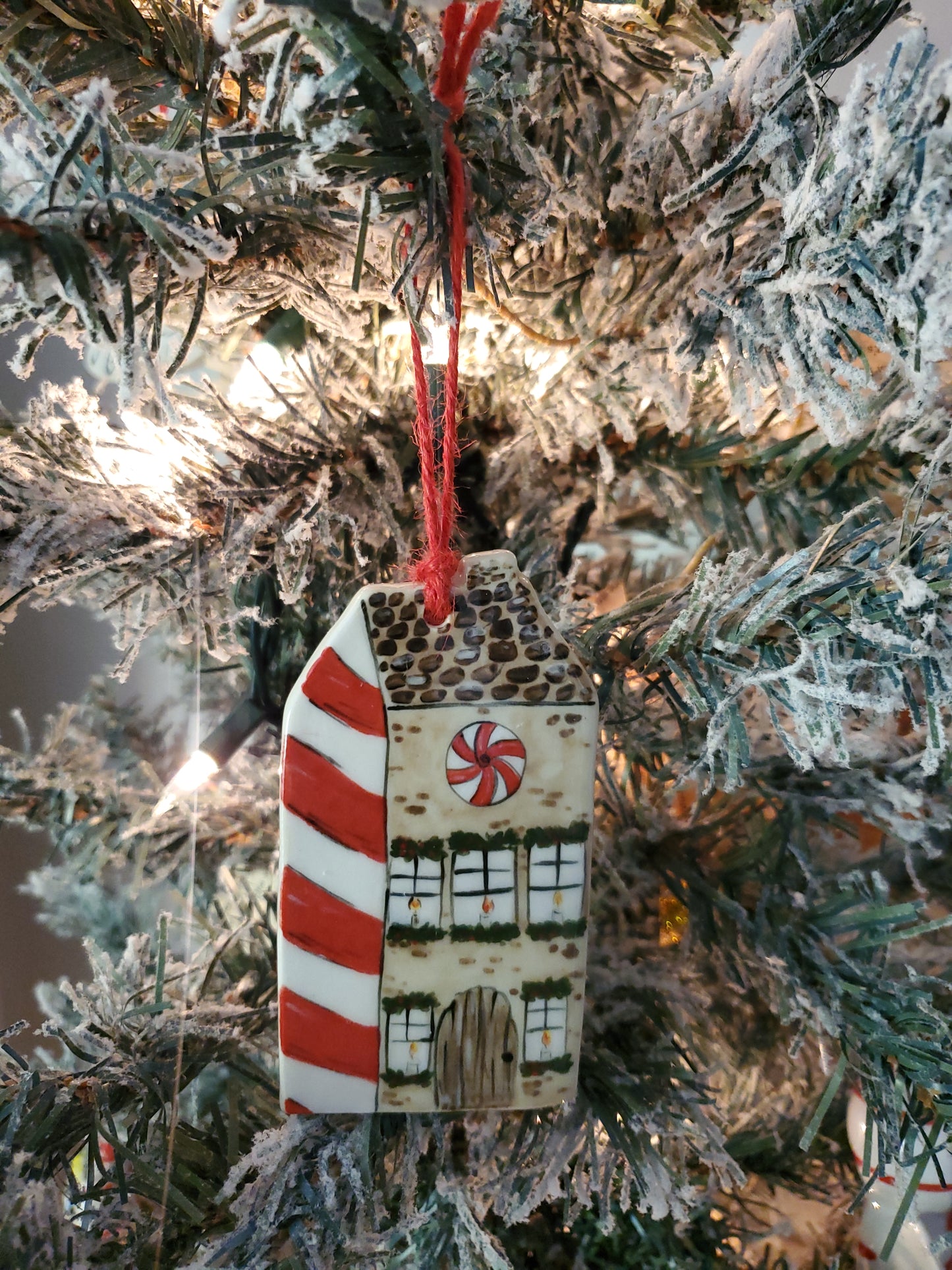 Christmas Cottage Ornament