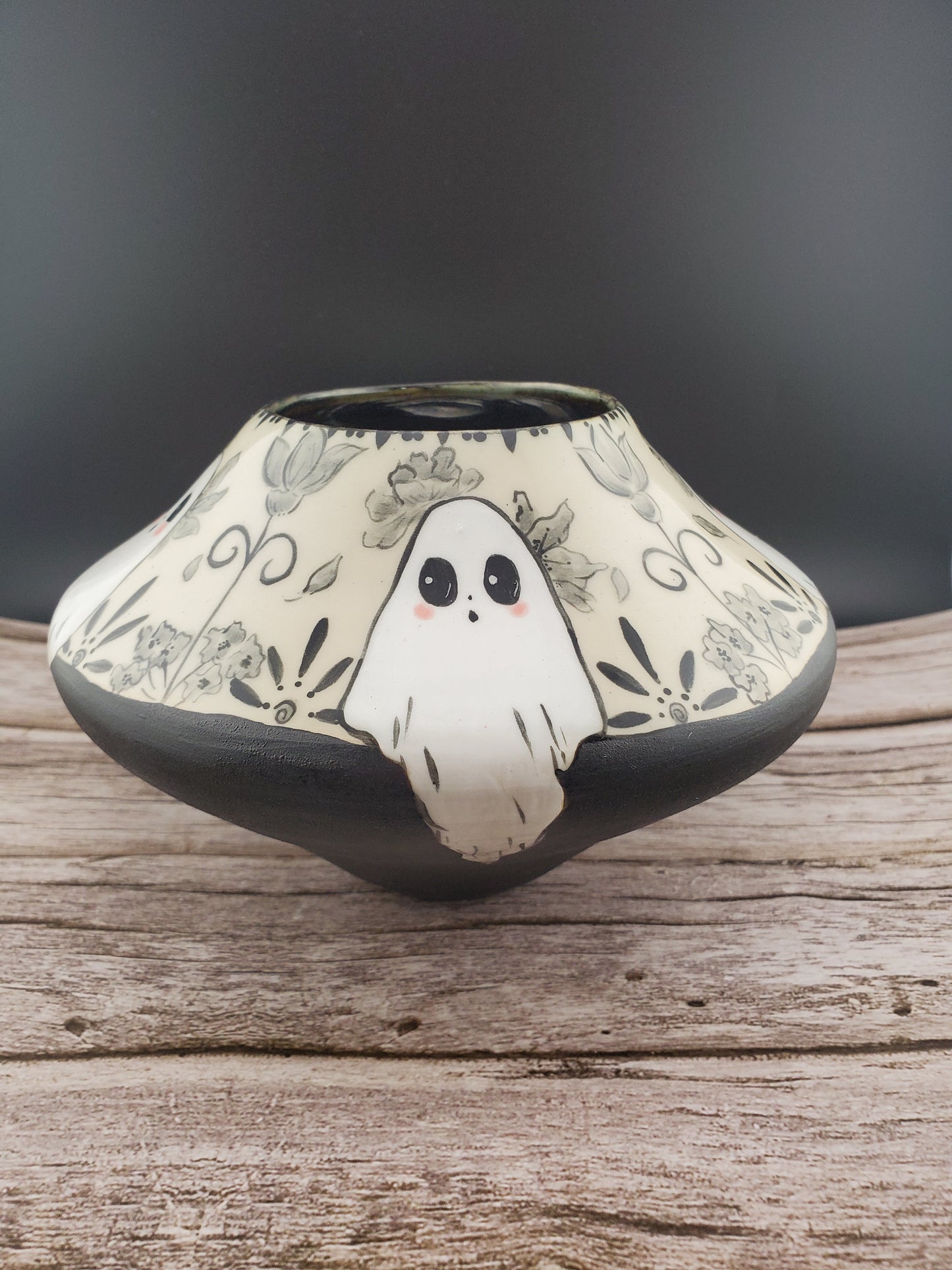 Floral Boo Vase