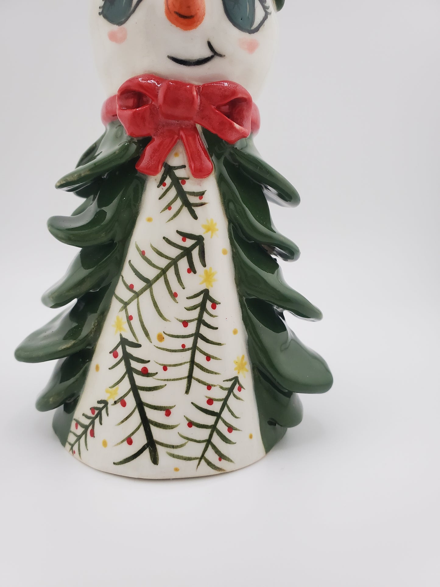 Holt Howard Inspired Christmas Tree Snowman